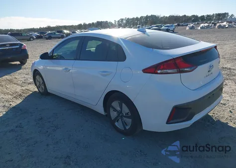 2022 Hyundai Ioniq Hybrid Blue из США, поврежденный, VIN KMHC65LC2NU284967